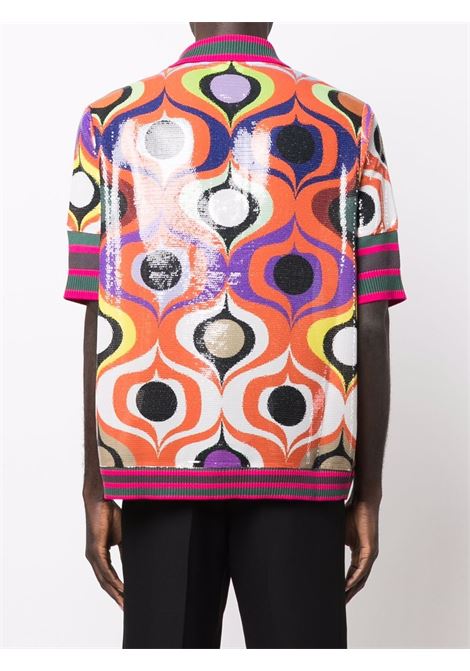 polo fantasia con paillettes PIERRE LOUIS MASCIA | Polo | KURT/S11446124592